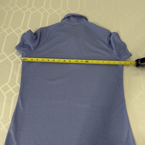 Lady Hagen Jacquard Short Sleeves Golf Athletic Polo Shirt Size Medium - Picture 7 of 10